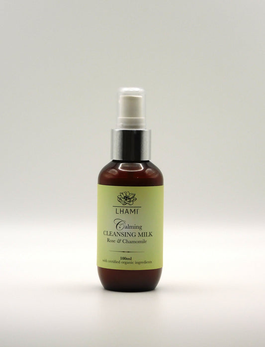 Calming Cleansing Milk with Rose & Chamomile