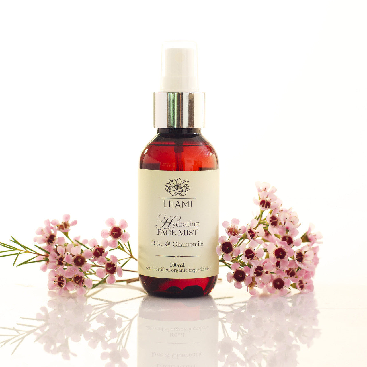Rose & Chamomile Hydrating Mist 100ml PET bottle