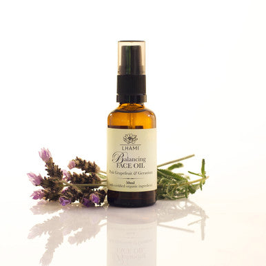 Balancing Face Oil with Pink Grapefruit & Geranium