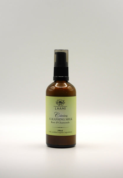 Calming Cleansing Milk with Rose & Chamomile