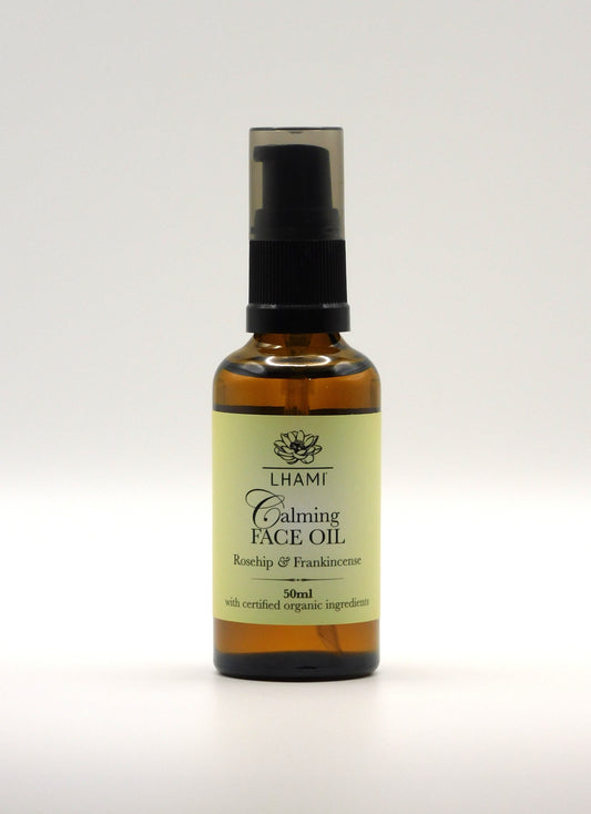 Calming Face Oil with Rosehip & Frankincense