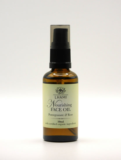 Nourishing Face Oil with Pomegranate & Rose