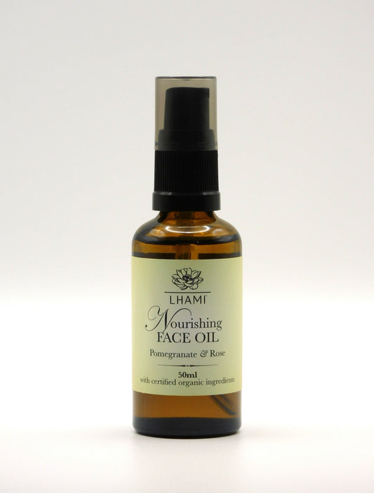 Nourishing Face Oil with Pomegranate & Rose