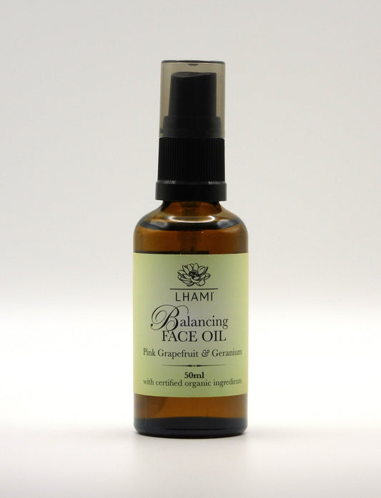Balancing Face Oil with Pink Grapefruit & Geranium