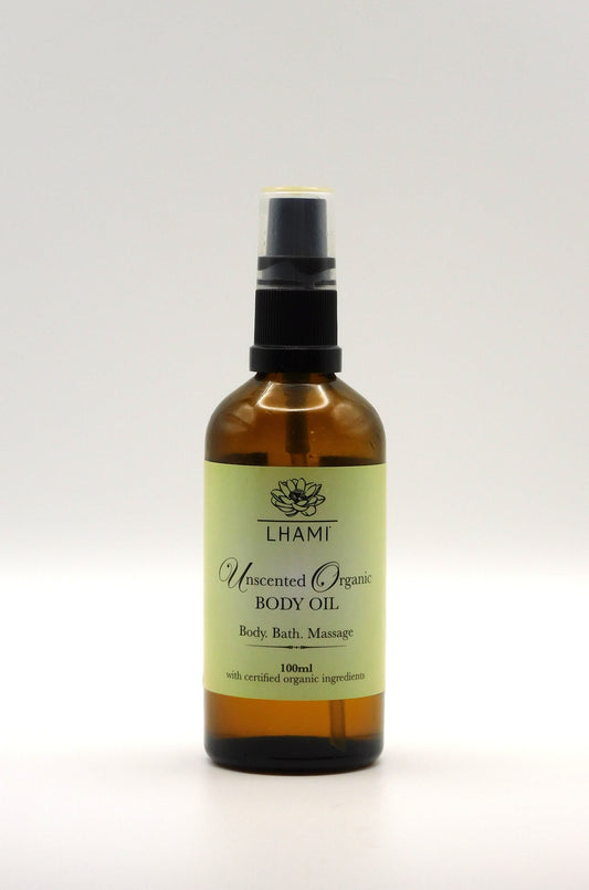 Unscented Organic Body Oil