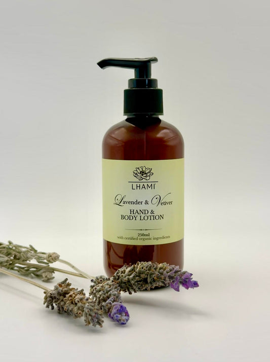 Lavender & Vetiver Hand and Body Lotion