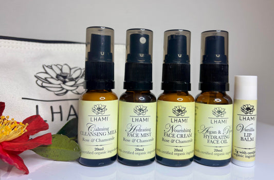 Skincare Starter Pack / Travel size for Mature/ Dry skin