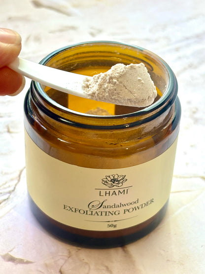 Sandalwood Exfoliating Powder